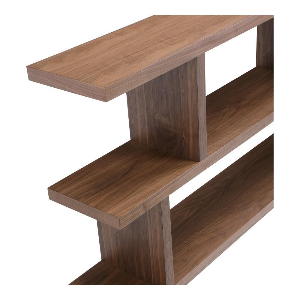 Moes Home - Miri Shelf Small in Walnut - ER-1072-03 veiw 3