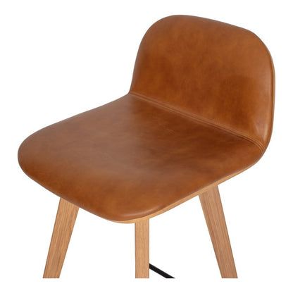 Moes Homee - Napoli Leather Counter Stool Tan - YC-1020-40 veiw 5