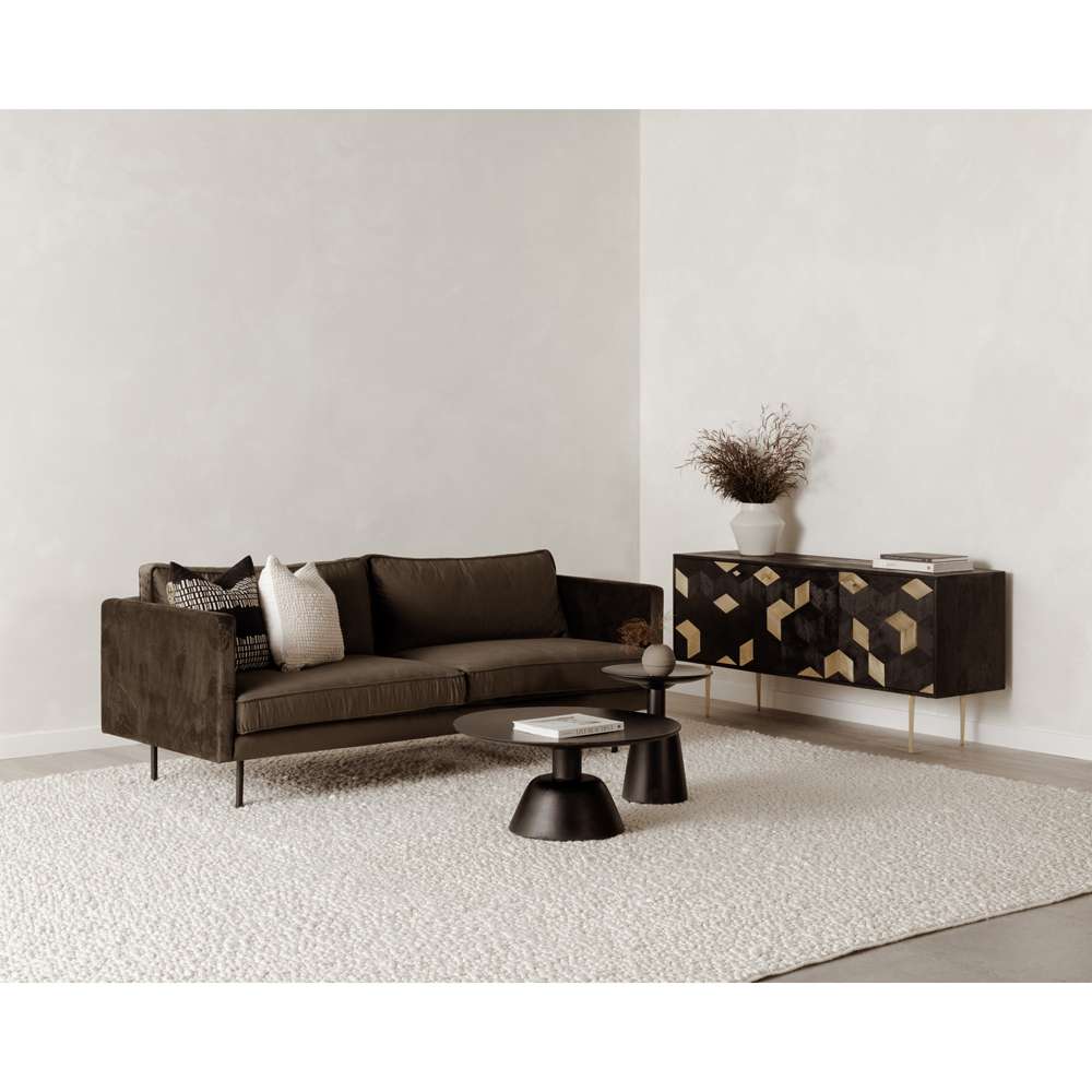 Moes Home - Nels End Table Black - KY-1014-07 veiw 7