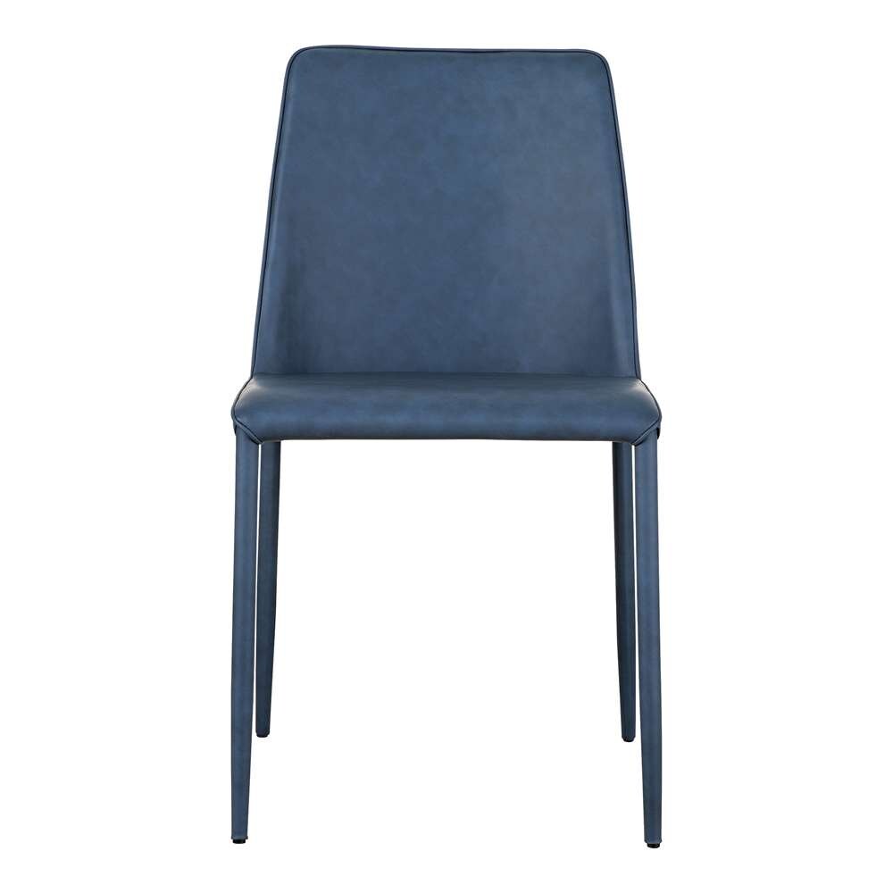 Moes Home - Nora Dining Chair Ocean Cavern Grey Vegan Leather (Set of 2) - YM-1004-41 veiw 1