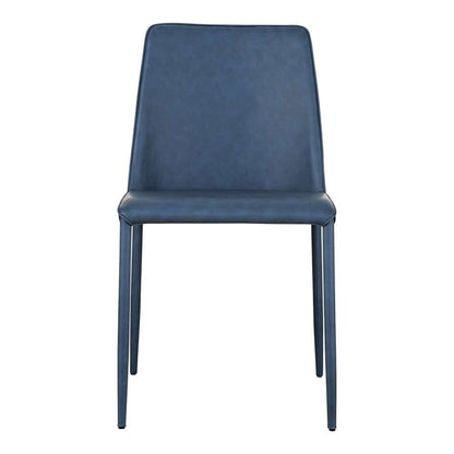 Moes Home - Nora Dining Chair Ocean Cavern Grey Vegan Leather (Set of 2) - YM-1004-41 veiw 1