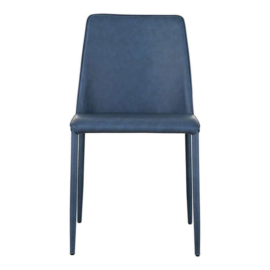 Moes Home - Nora Dining Chair Ocean Cavern Grey Vegan Leather (Set of 2) - YM-1004-41 veiw 1