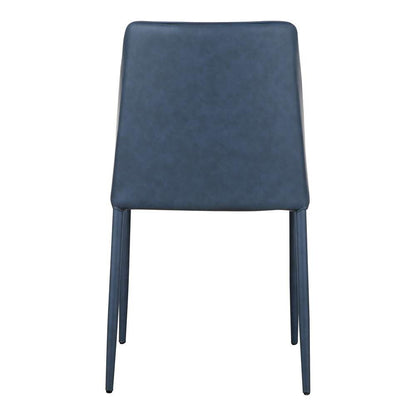 Moes Home - Nora Dining Chair Ocean Cavern Grey Vegan Leather (Set of 2) - YM-1004-41 veiw 4