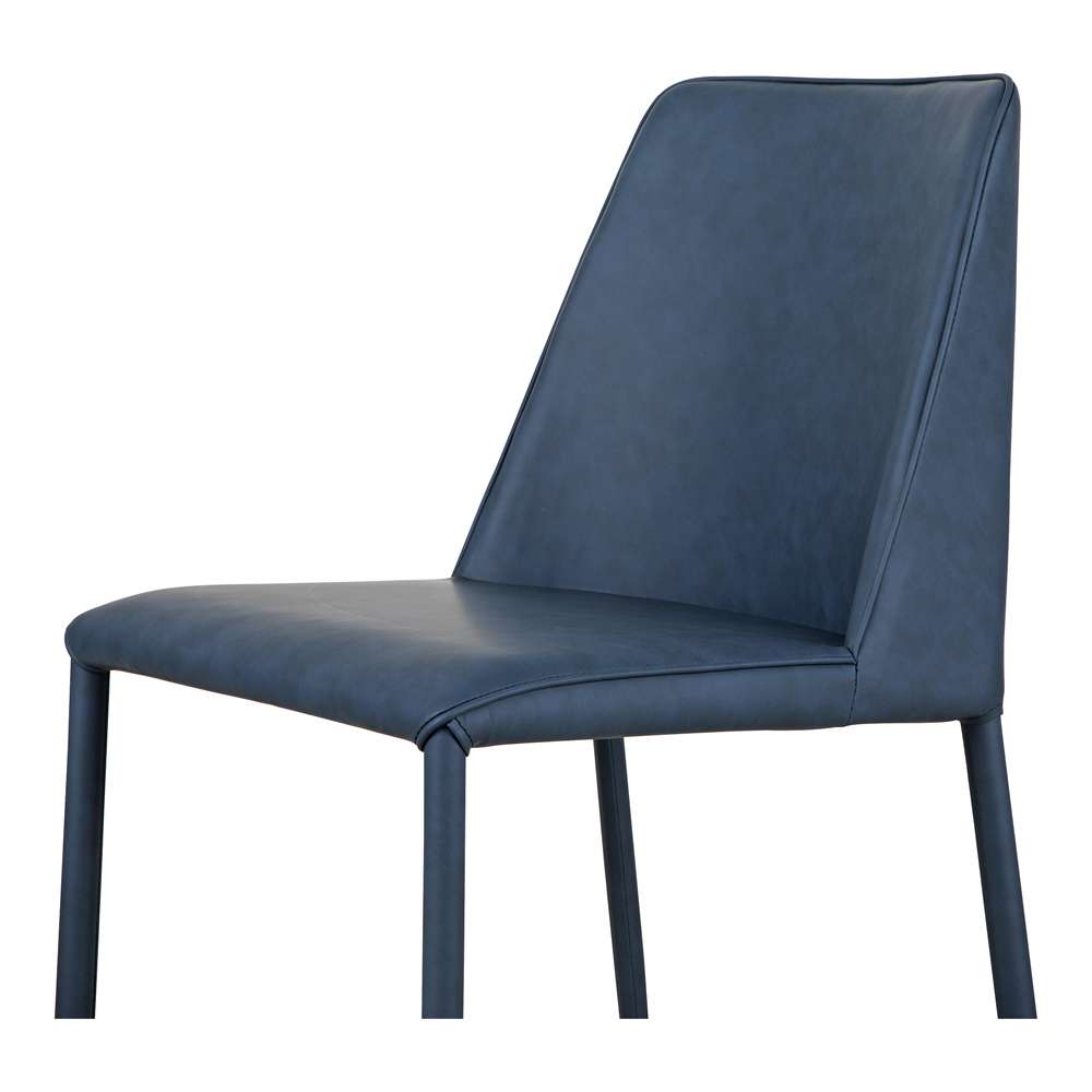 Moes Home - Nora Dining Chair Ocean Cavern Grey Vegan Leather (Set of 2) - YM-1004-41 veiw 5