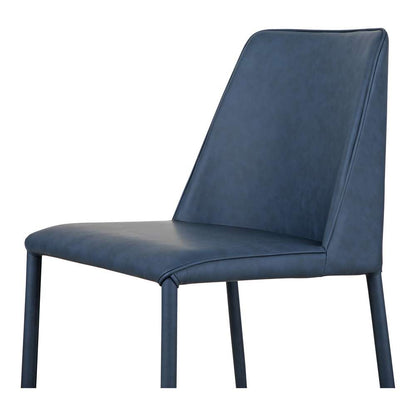 Moes Home - Nora Dining Chair Ocean Cavern Grey Vegan Leather (Set of 2) - YM-1004-41 veiw 5
