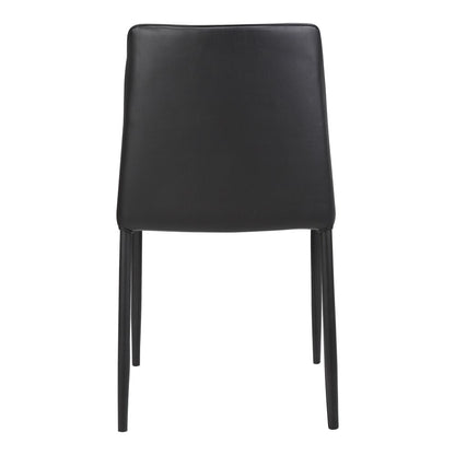 Moes Home - Nora Pu Dining Chair Black (Set of 2) - YM-1004-29 veiw 4