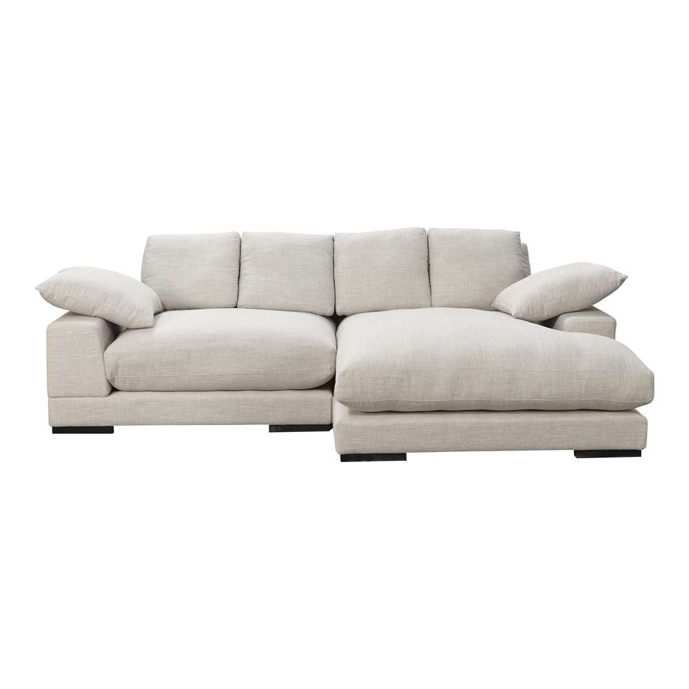 Moes Home - Plunge Sectional Sahara Brown - TN-1004-21-0 veiw 1