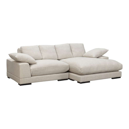 Moes Home - Plunge Sectional Sahara Brown - TN-1004-21-0 veiw 2