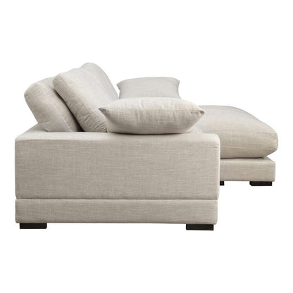 Moes Home - Plunge Sectional Sahara Brown - TN-1004-21-0 veiw 3