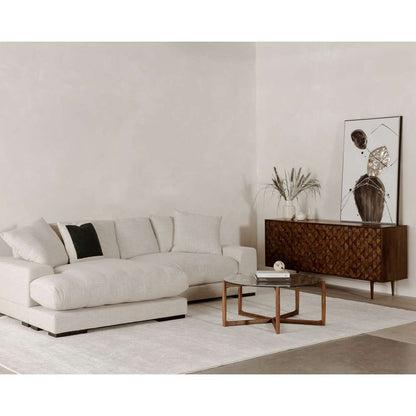 Moes Home - Plunge Sectional Sahara Brown - TN-1004-21-0 veiw 6