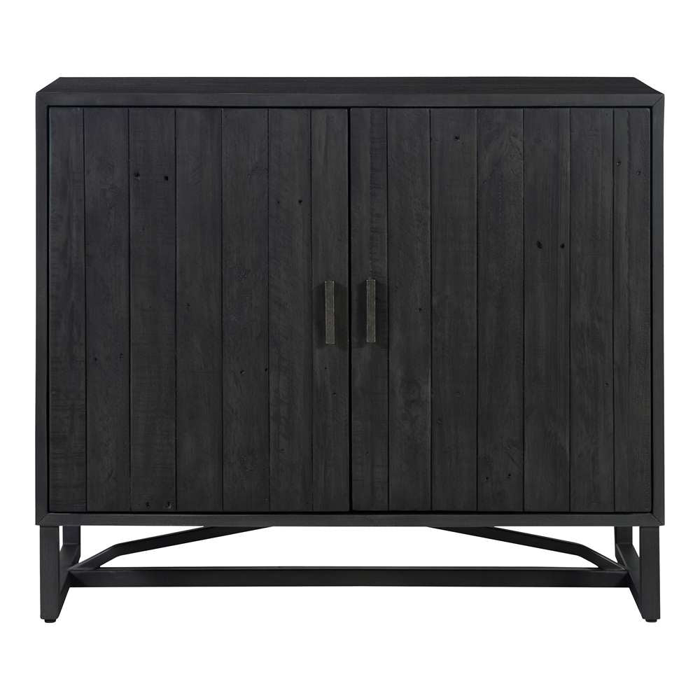 Moes Home - Sierra 2 Door Cabinet Black - FR-1035-02 veiw 1