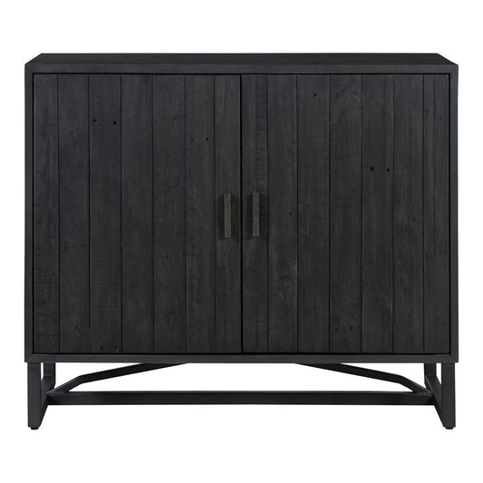 Moes Home - Sierra 2 Door Cabinet Black - FR-1035-02 veiw 1