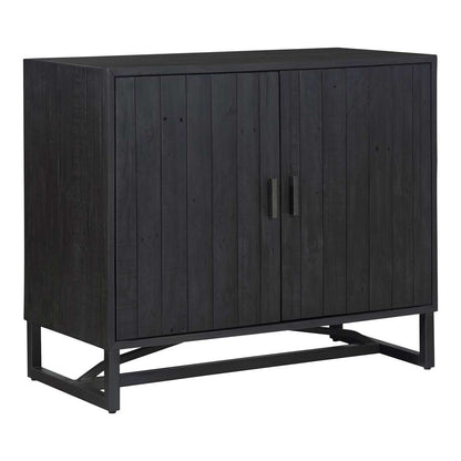 Moes Home - Sierra 2 Door Cabinet Black - FR-1035-02 veiw 2