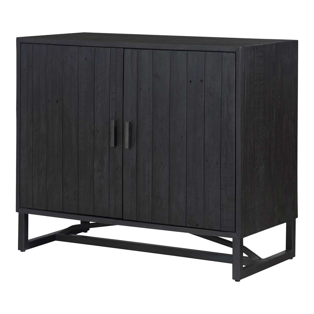 Moes Home - Sierra 2 Door Cabinet Black - FR-1035-02 veiw 3