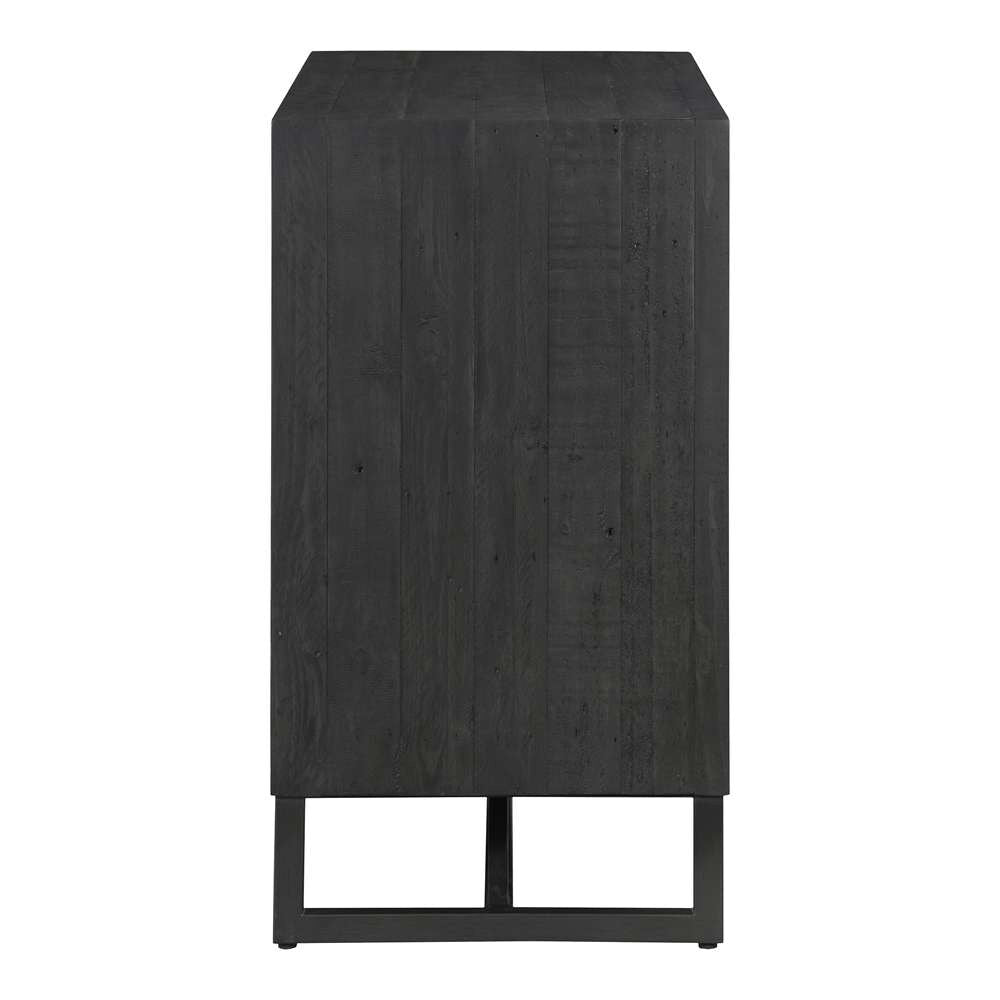 Moes Home - Sierra 2 Door Cabinet Black - FR-1035-02 veiw 4