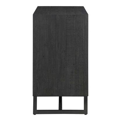 Moes Home - Sierra 2 Door Cabinet Black - FR-1035-02 veiw 4