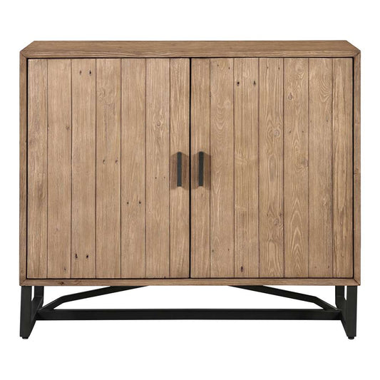 Moes Home - Sierra 2 Door Cabinet Natural - FR-1035-23 veiw 1