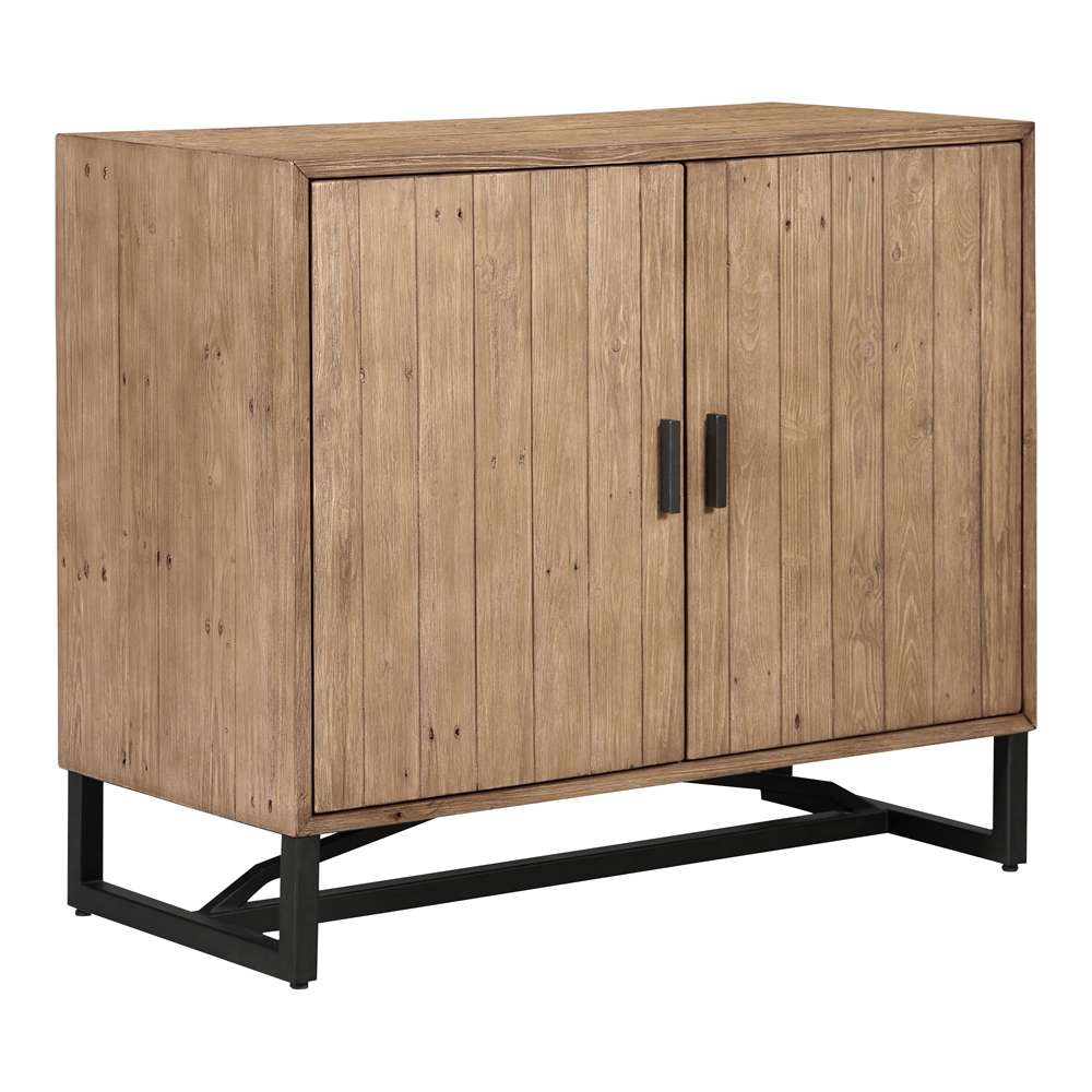 Moes Home - Sierra 2 Door Cabinet Natural - FR-1035-23 veiw 2