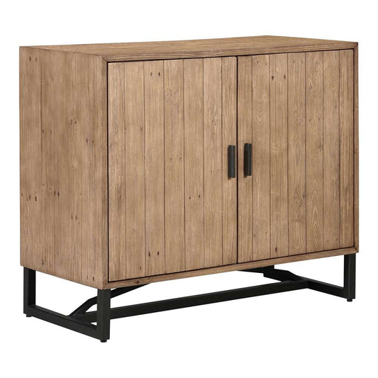 Moes Home - Sierra 2 Door Cabinet Natural - FR-1035-23 veiw 2