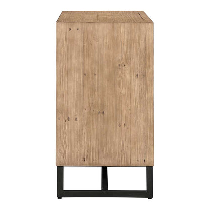 Moes Home - Sierra 2 Door Cabinet Natural - FR-1035-23 veiw 4