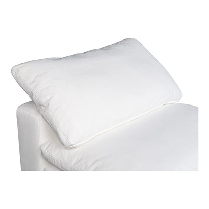 Moes Home - Terra Condo Armless Chair Livesmart Fabric Cream - YJ-1013-05 veiw 7