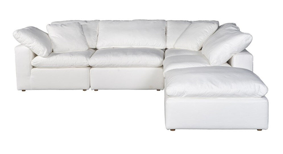 Moes Home - Terra Condo Dream Modular Sectional Livesmart Fabric Cream - YJ-1018-05 veiw 1