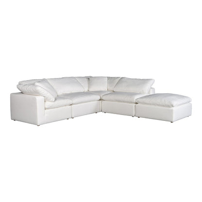 Moes Home - Terra Condo Dream Modular Sectional Livesmart Fabric Cream - YJ-1018-05 veiw 4