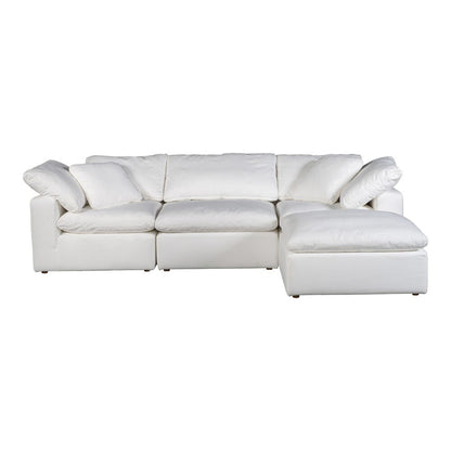 Moes Home - Terra Condo Lounge Modular Sectional Livesmart Fabric Cream - YJ-1015-05 veiw 2