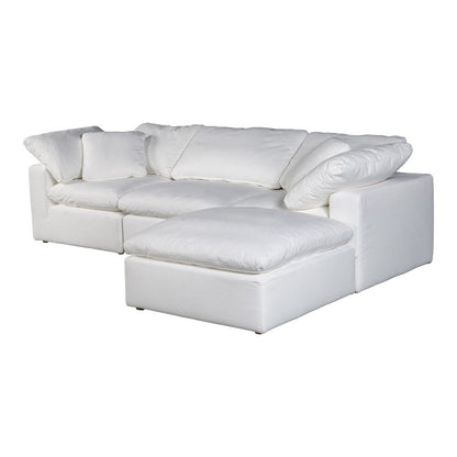 Moes Home - Terra Condo Lounge Modular Sectional Livesmart Fabric Cream - YJ-1015-05 veiw 3