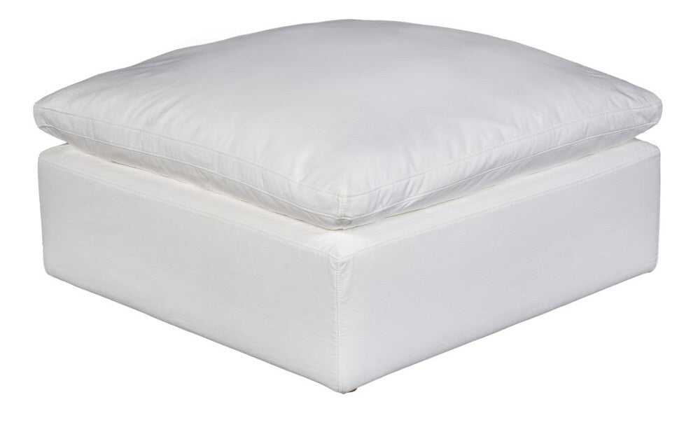 Moes Home - Terra Condo Ottoman Livesmart Fabric Cream - YJ-1014-05 veiw 1