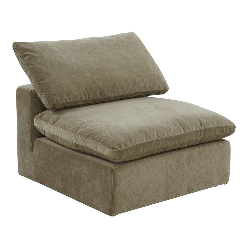 Moes Home - Terra Slipper Chair Performance Fabric Desert Sage - YJ-1013-16 veiw 2