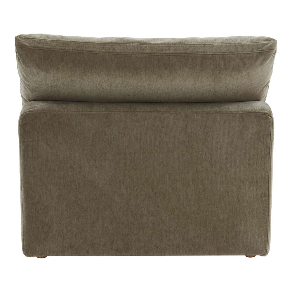 Moes Home - Terra Slipper Chair Performance Fabric Desert Sage - YJ-1013-16 veiw 4