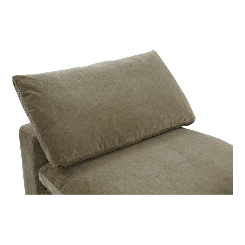 Moes Home - Terra Slipper Chair Performance Fabric Desert Sage - YJ-1013-16 veiw 5