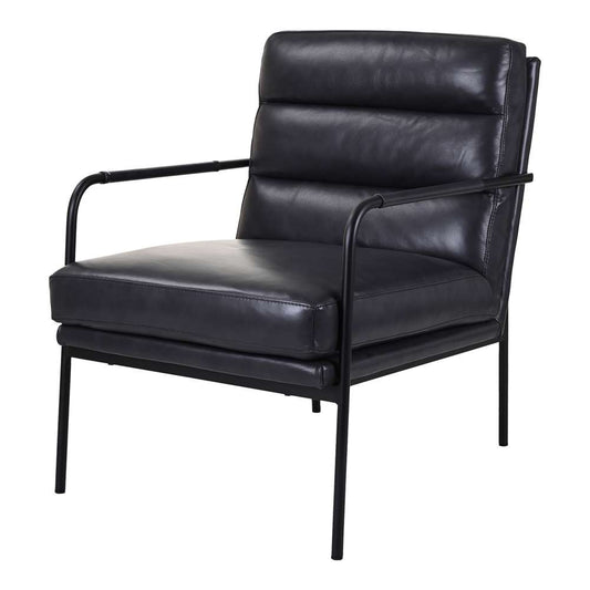 Moes Home - Verlaine Chair Raven Black - EQ-1013-02 veiw 1