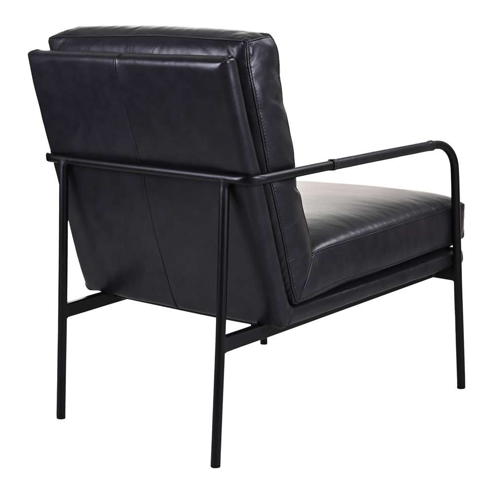 Moes Home - Verlaine Chair Raven Black - EQ-1013-02 veiw 3