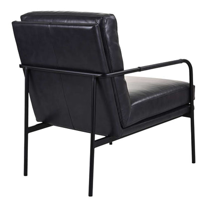Moes Home - Verlaine Chair Raven Black - EQ-1013-02 veiw 3