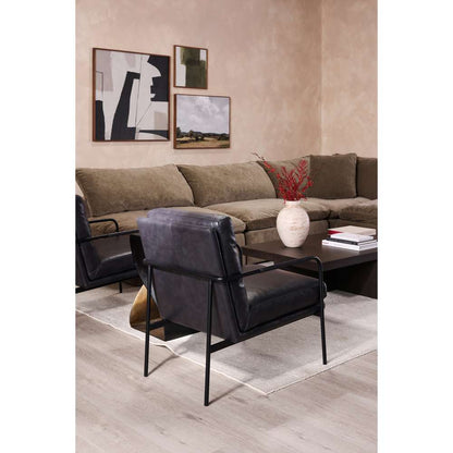 Moes Home - Verlaine Chair Raven Black - EQ-1013-02 veiw 6