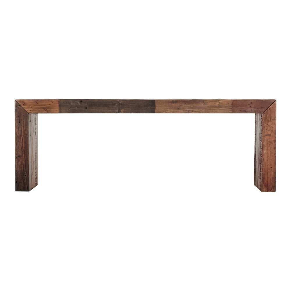 Moes Home - Vintage Bench Small in Light Brown - BT-1003-01 veiw 1