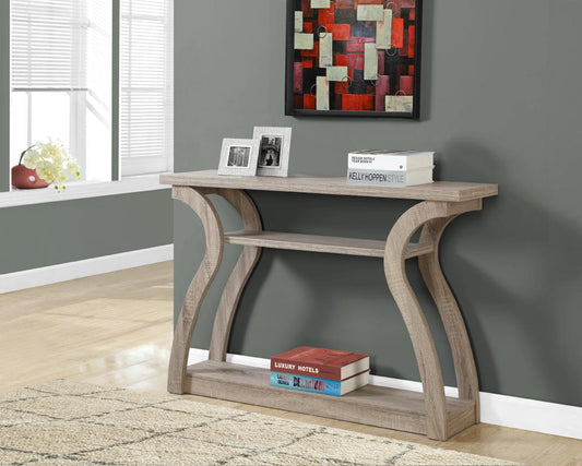 Monarch Specialties - Accent Table, Console, Entryway, Narrow, Sofa, Living Room, Bedroom, Laminate, Brown, Contemporary, Modern - I-2446 veiw 1