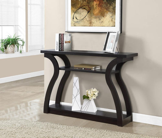 Monarch Specialties - Accent Table, Console, Entryway, Narrow, Sofa, Living Room, Bedroom, Laminate, Brown, Contemporary, Modern - I-2445 veiw 1