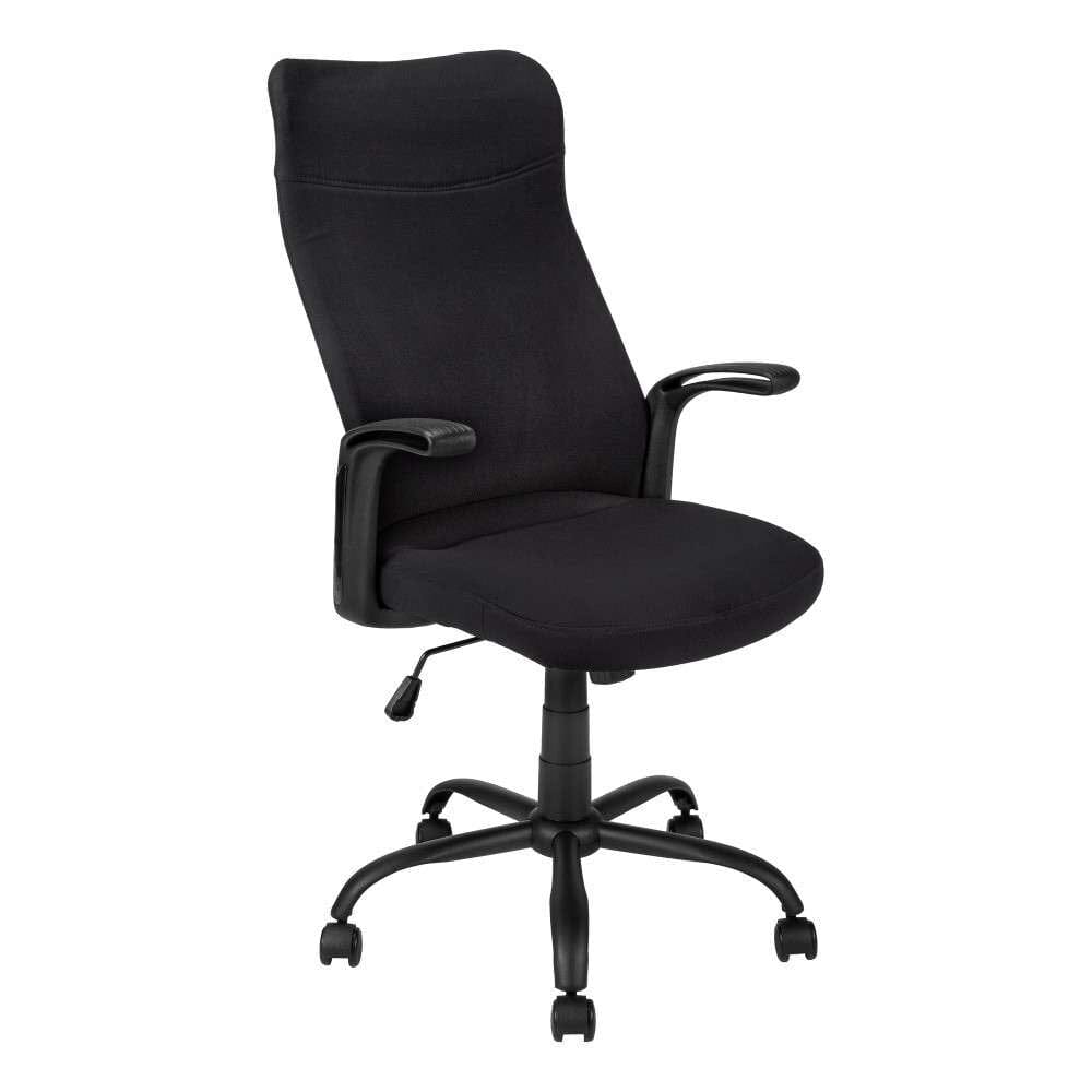 Monarch Specialties - Office Chair, Adjustable Height, Swivel, Ergonomic, Armrests, Computer Desk, Work, Metal, Mesh, Black, Contemporary, Modern - I-7248 veiw 1
