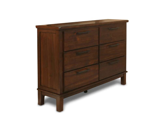 New Classic Furniture - Cagney Dresser - Chestnut - B594-050 veiw 1