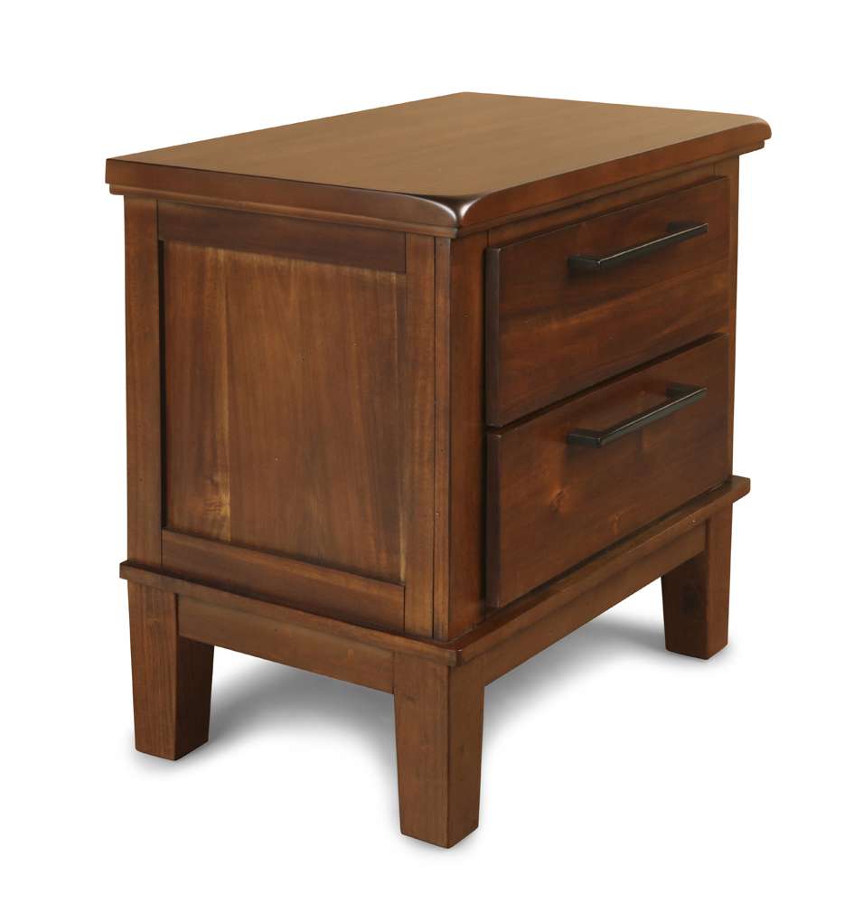 New Classic Furniture - Cagney Nightstand - Chestnut - B594-040 veiw 1