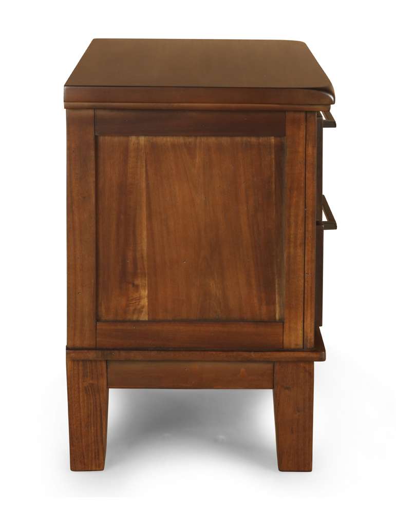 New Classic Furniture - Cagney Nightstand - Chestnut - B594-040 veiw 2