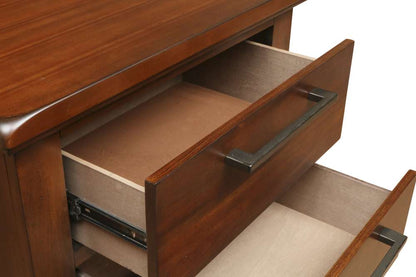 New Classic Furniture - Cagney Nightstand - Chestnut - B594-040 veiw 4