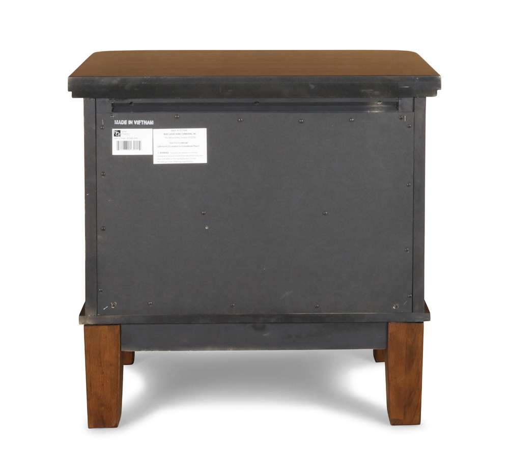 New Classic Furniture - Cagney Nightstand - Chestnut - B594-040 veiw 5