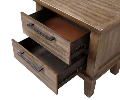 New Classic Furniture - Cagney Nightstand-Vintage - B594G-040 veiw 4