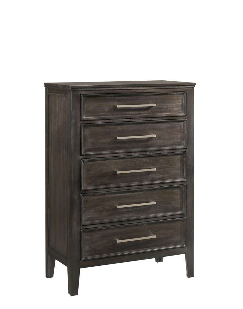 New Classic Furniture - Andover Chest-Nutmeg - B677B-070 veiw 1