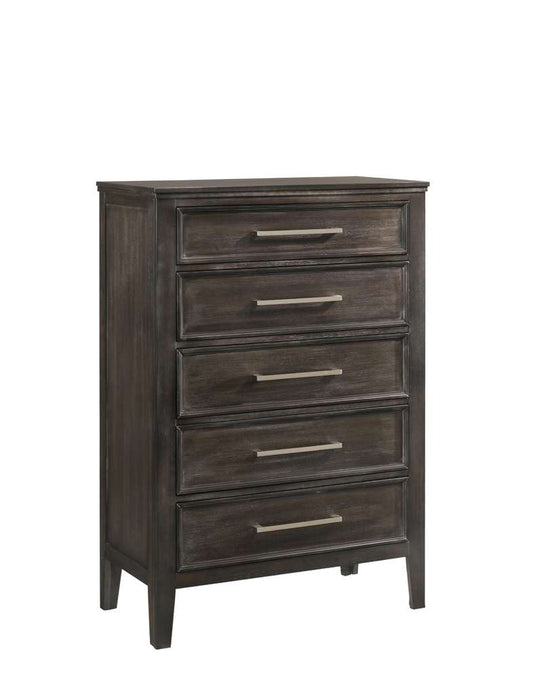 New Classic Furniture - Andover Chest-Nutmeg - B677B-070 veiw 1