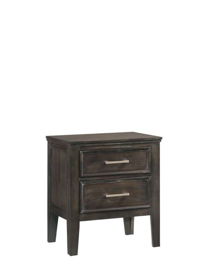 New Classic Furniture - Andover Nightstand-Nutmeg - B677B-040 veiw 1